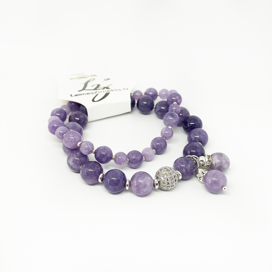 Lavender Quartz Bracelet