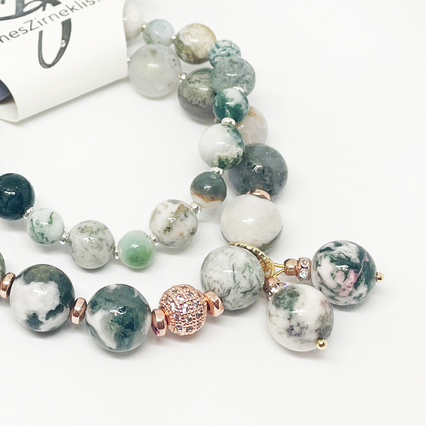 Moss Agate Bracelet