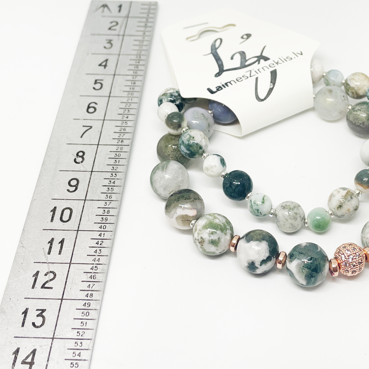 Moss Agate Bracelet