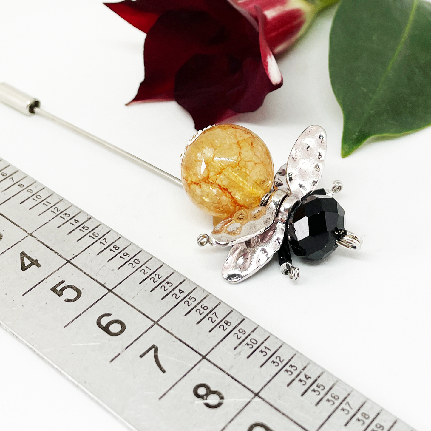Pin - Citrine Honey Bee