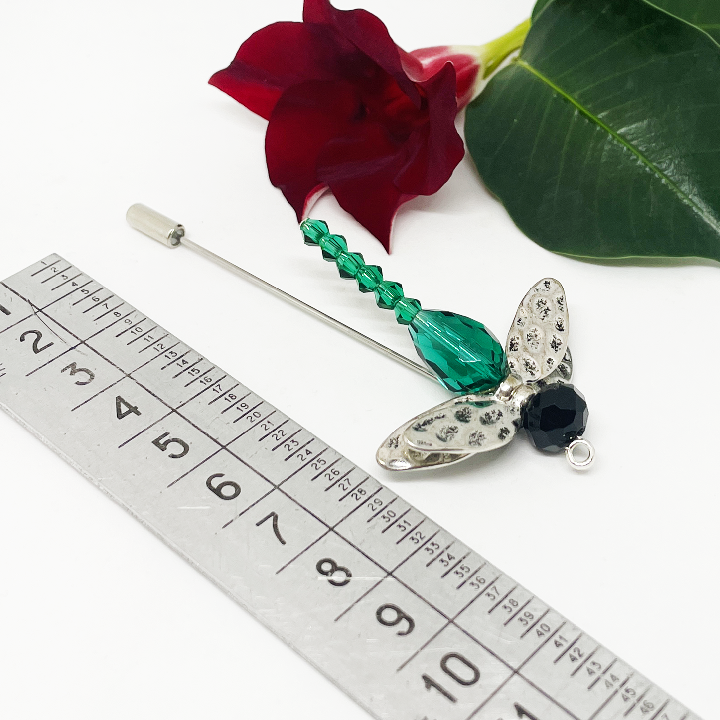 Brooch - Turquoise Dragonfly