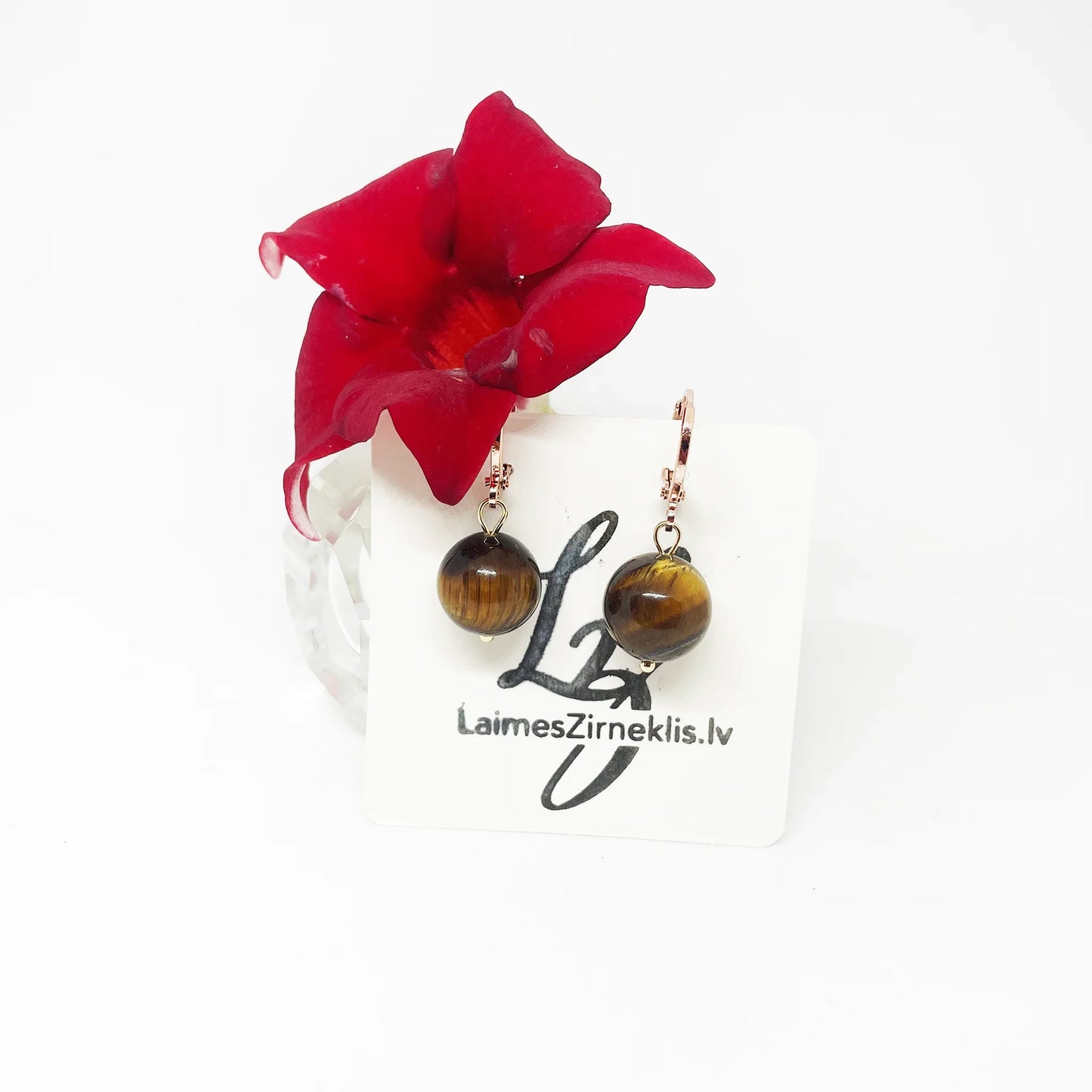 Tīģeracs Auskari Auskari Laimes Zirneklis