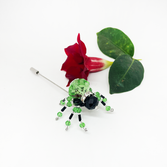 Pin - Green Spider
