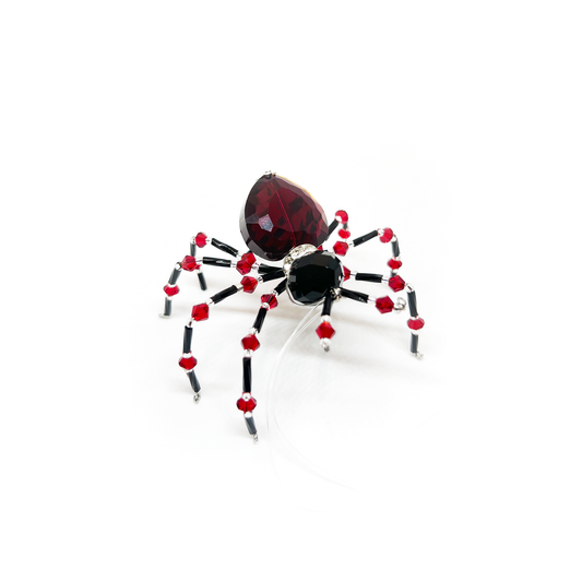 Sarkans Sirds Formas Zirneklis Piekaramais Zirneklis Laimes Zirneklis