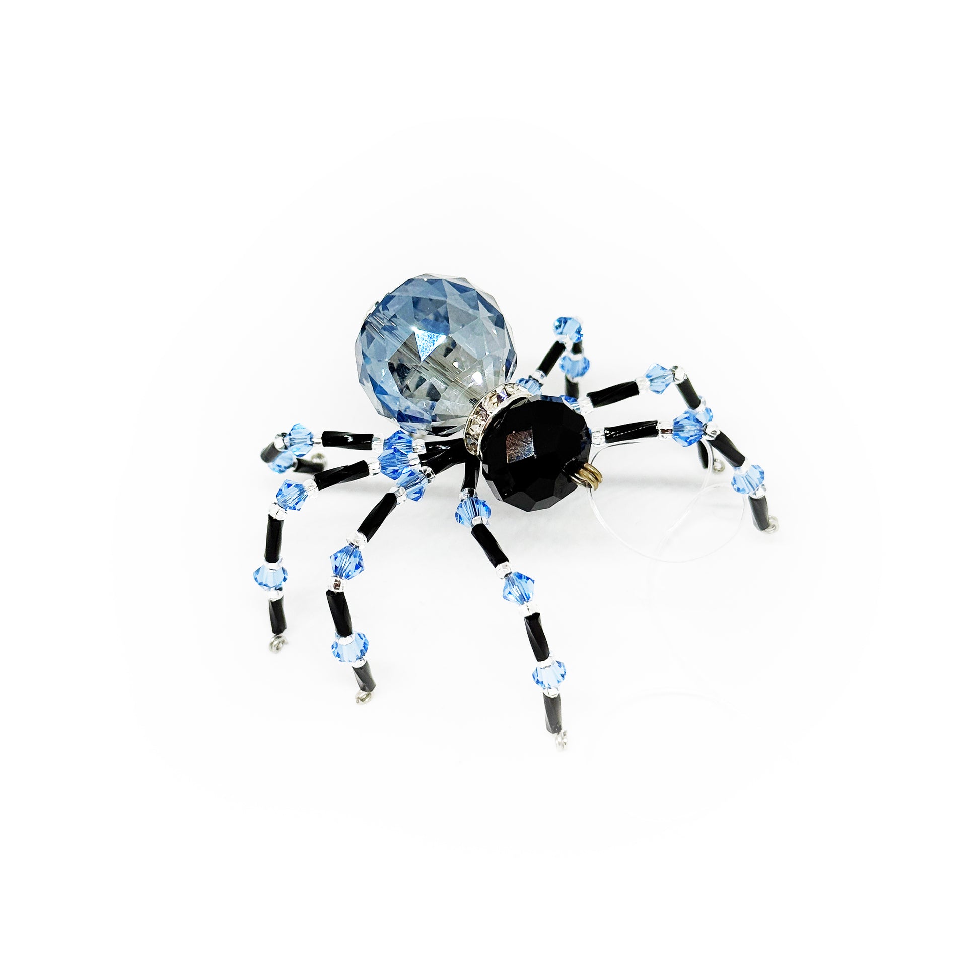 Zils Stikla Zirneklis Piekaramais Zirneklis Laimes Zirneklis