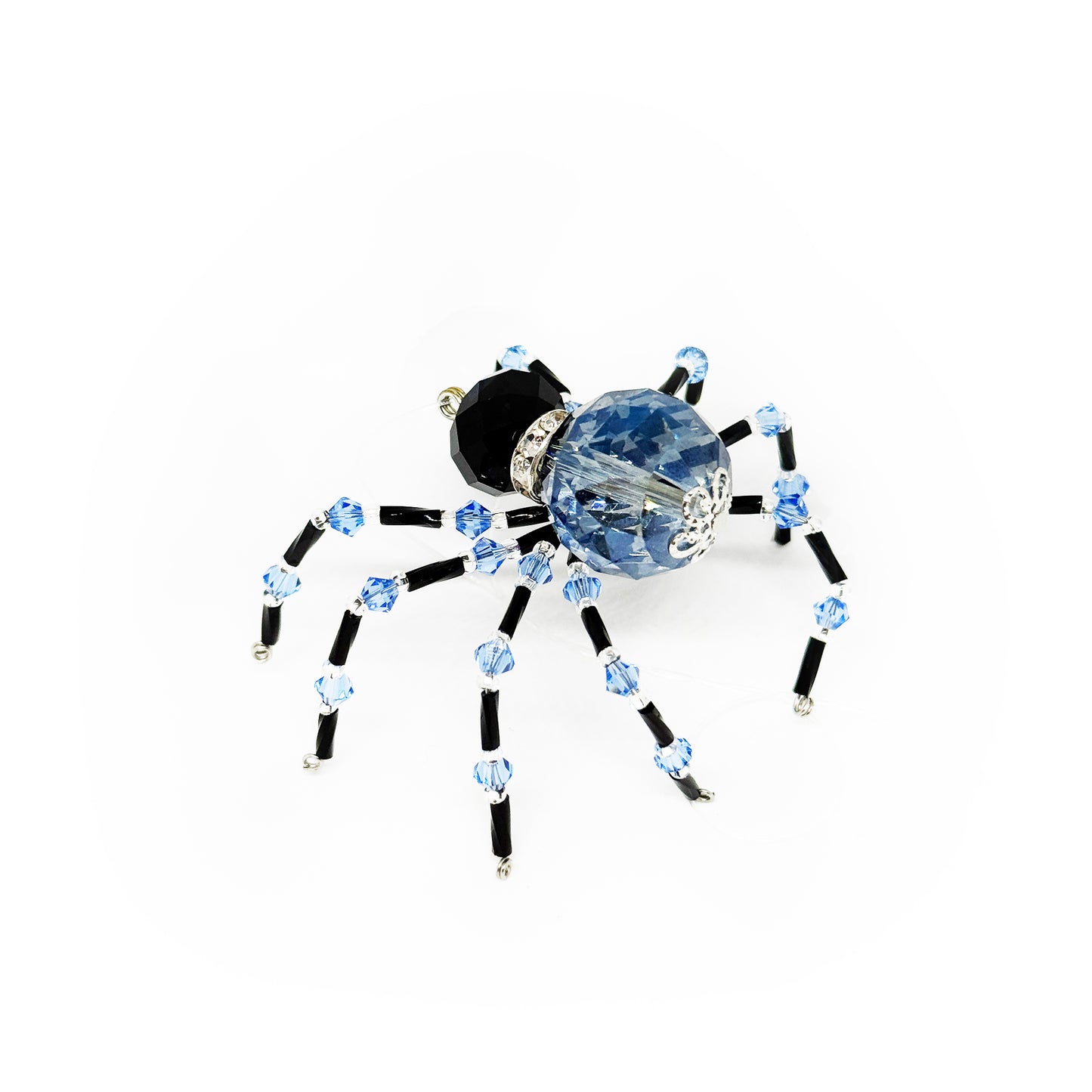 Zils Stikla Zirneklis Piekaramais Zirneklis Laimes Zirneklis