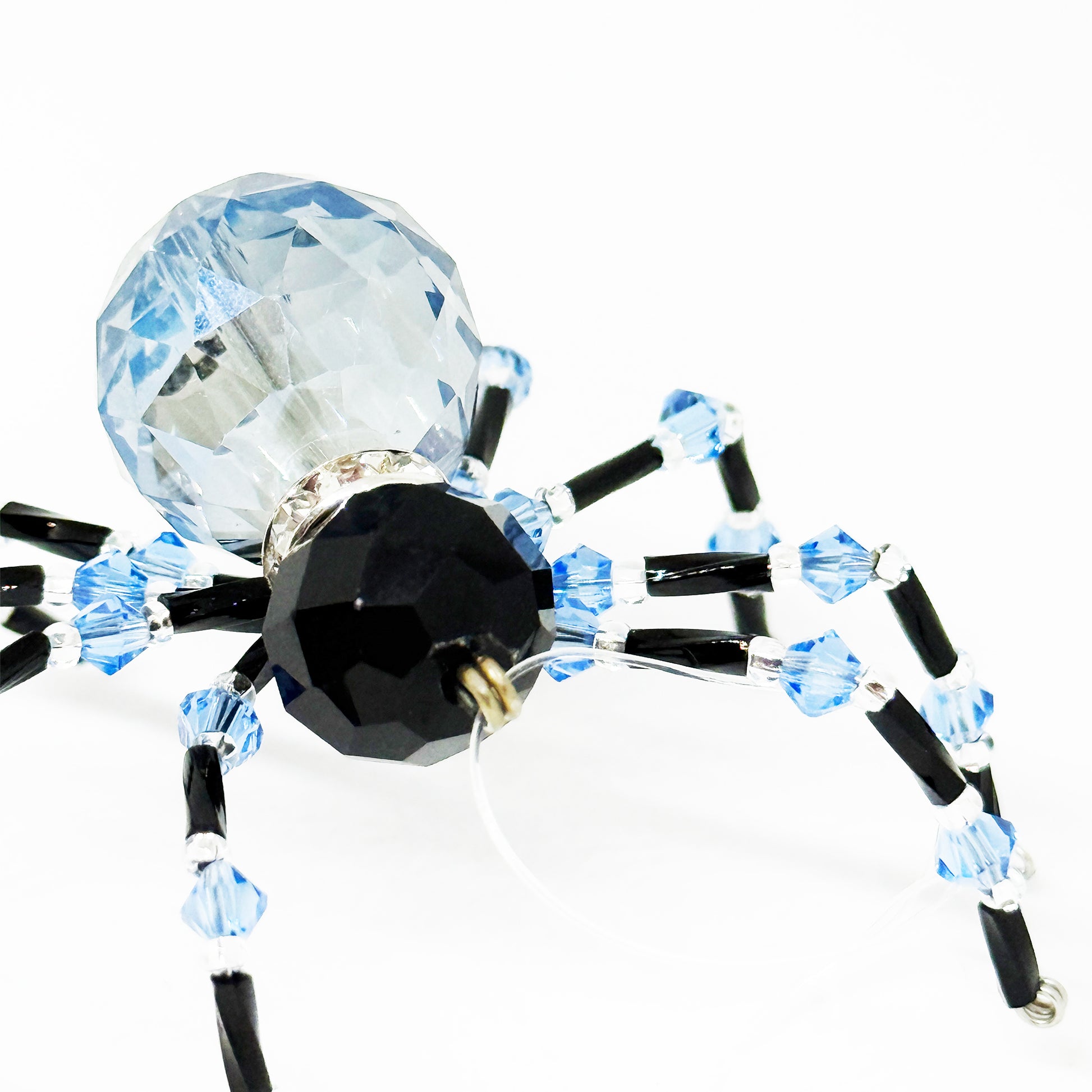 Zils Stikla Zirneklis Piekaramais Zirneklis Laimes Zirneklis