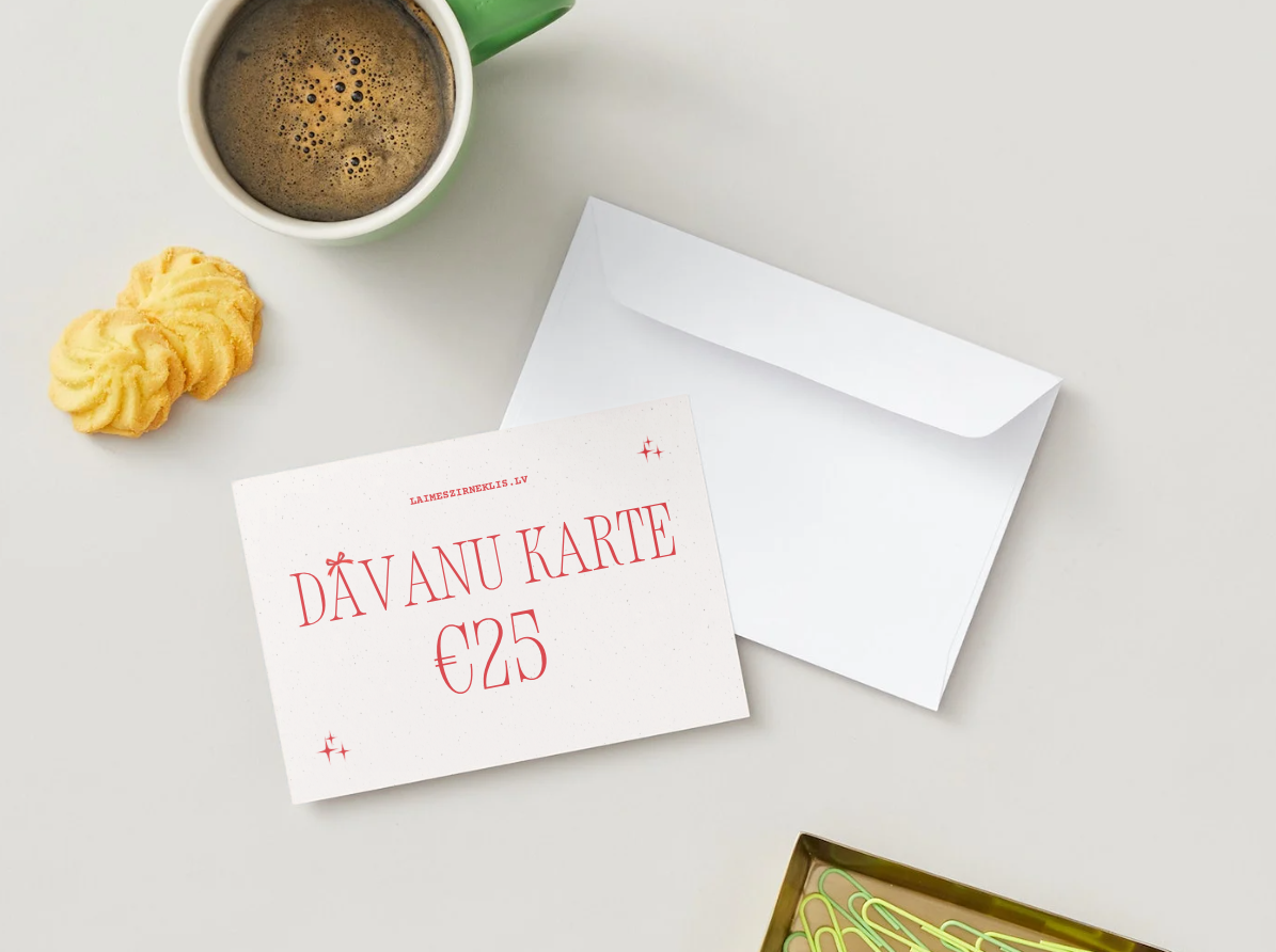Laimes Zirneklis Veikala Dāvanu Karte Dāvanu Karte Laimes Zirneklis