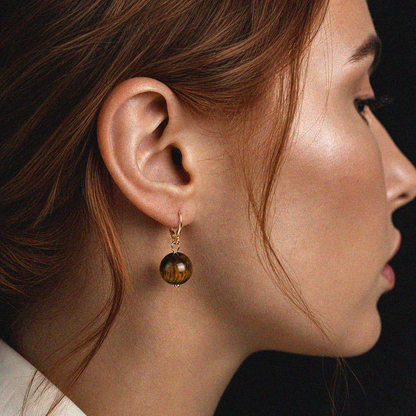 Tiger Eye Earrings